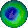 Antarctic Ozone 2009-11-21